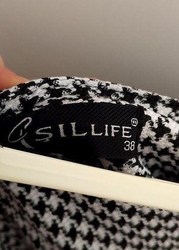 Gri Kareli Pilili Kadın Kumaş - Görsel 3