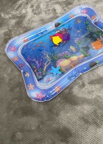 Renkli Deniz Temalı Şişme Su Oyuncağı tummy time - Görsel 2