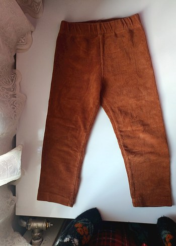 Kız Çocuk Süet Tayt Seti - Çok Renkli - Görsel 4