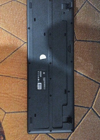 Kablosuz Siyah sarı kırmızı Klavye - Görsel 2