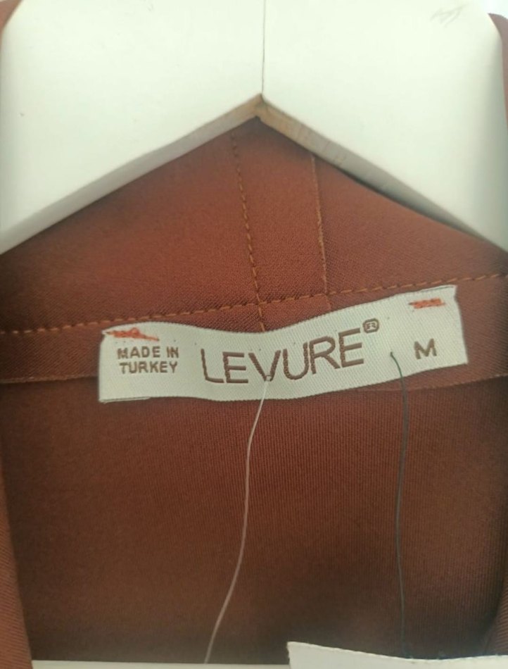 Levure Kadın Süet Kahverengi Yelek - Görsel 3