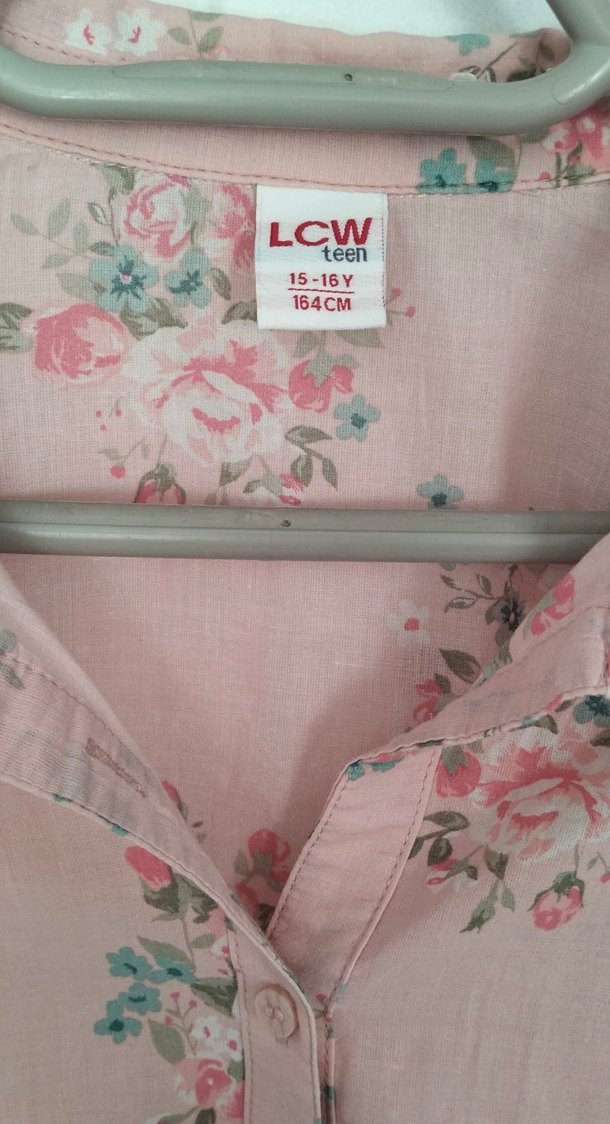 LCW teen 15-16 Yaş Genç Kız Gömlek - Görsel 4