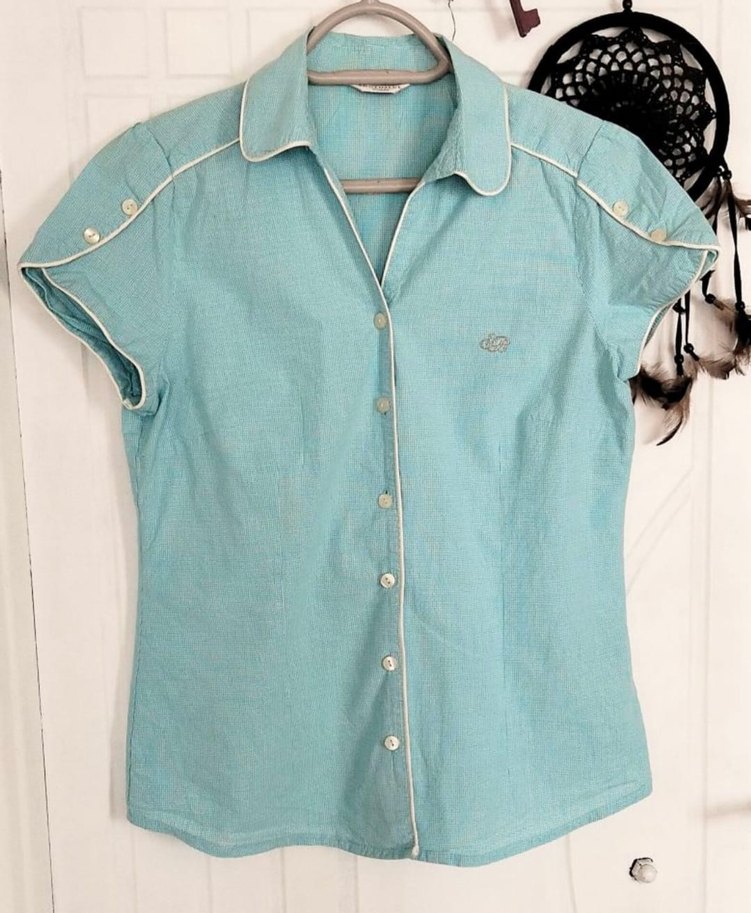 SOUTHBLUE Kısa Kollu Kadın Gömlek - Görsel 2