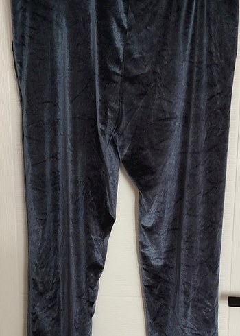 Kadife Büyük Beden Kadın Eşofman Takımı - Görsel 5