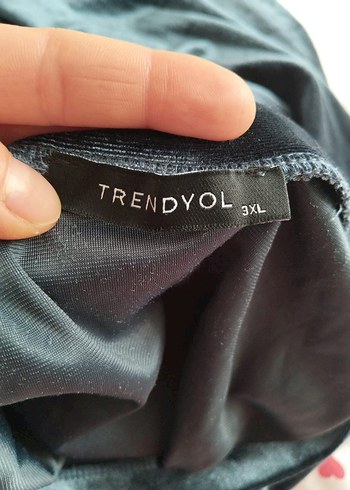 Kadife Büyük Beden Kadın Eşofman Takımı - Görsel 2