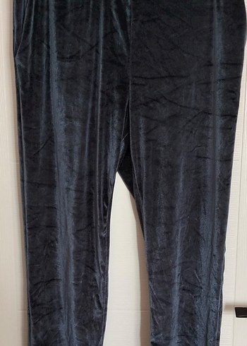 Kadife Büyük Beden Kadın Eşofman Takımı - Görsel 6