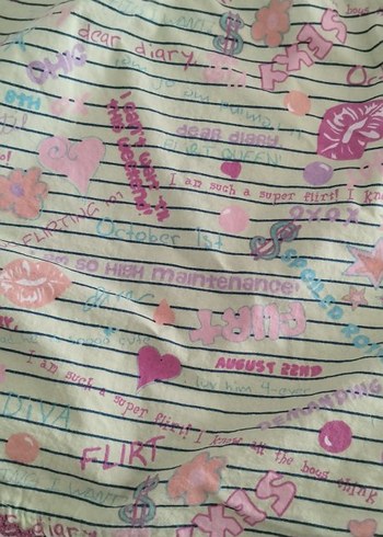 Renkli Dekoratif Düğmeli Kadın %100 Pamuk Mini Şort - Görsel 5