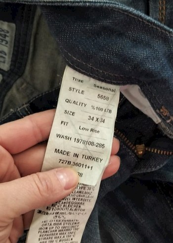 LTB Düşük Bel Düz Paça Kadın Jean - Görsel 5