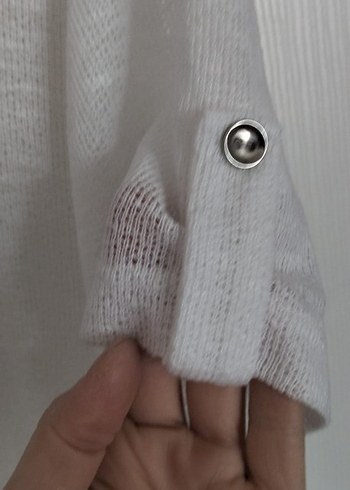 Tuvid Marka Dokuma Kumaş Kadın T-Shirt - Görsel 7