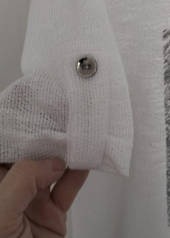 Tuvid Marka Dokuma Kumaş Kadın T-Shirt - Görsel 6