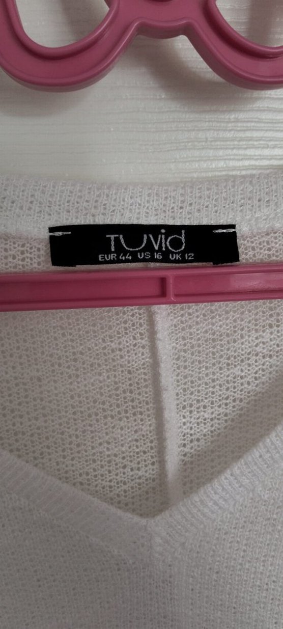 Tuvid Marka Dokuma Kumaş Kadın T-Shirt - Görsel 3