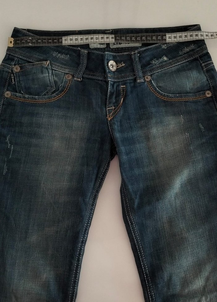 LTB Düşük Bel Düz Paça Lacivert Jeans - Görsel 5