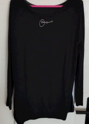 Desigual Kadın Tasarım Siyah Beyaz Bluz - Görsel 7