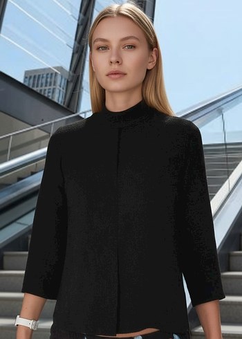 Chima Akışkan Kumaş Bluz - Görsel 2