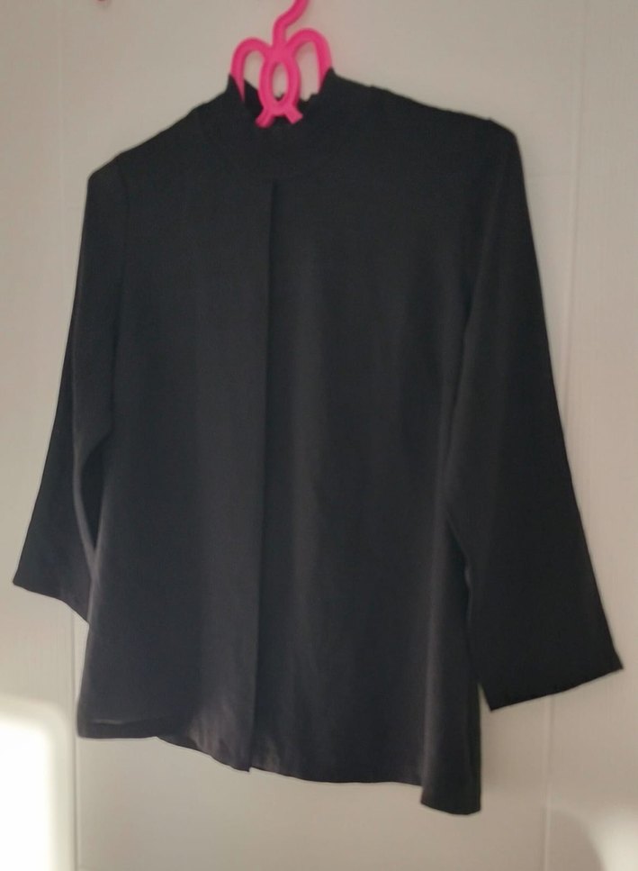 Chima Akışkan Kumaş Bluz - Görsel 5