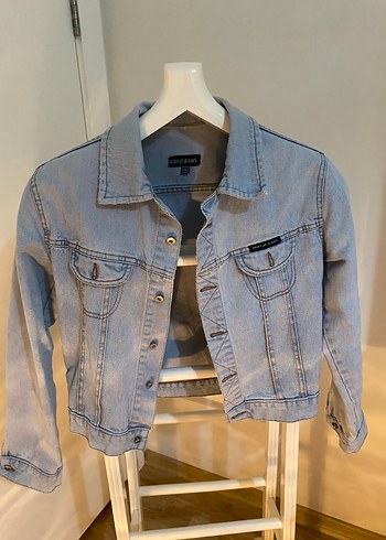 DKNY Dugmeli Kot Kadin Denim Ceket