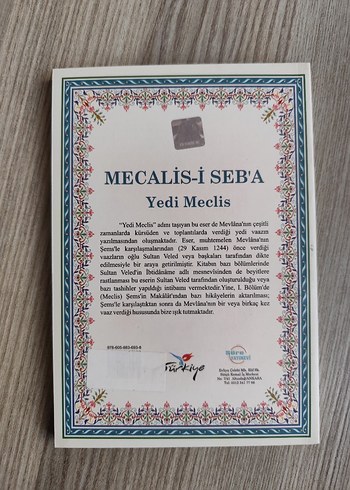 Mecalis-i Seb'a - Mevlana Celaleddin Rumi - Görsel 2