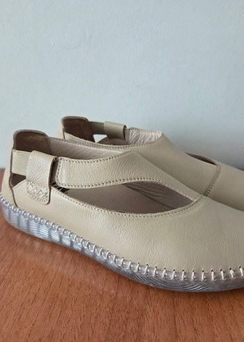 Bej Kadın Dolgu Topuk Espadril - Görsel 2