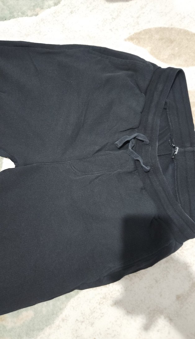 Siyah Rahat Kesim erkek Eşofman - Görsel 2