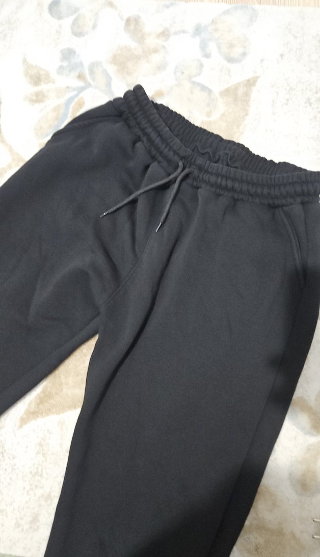 Siyah Rahat  Eşofman Altı - Görsel 2