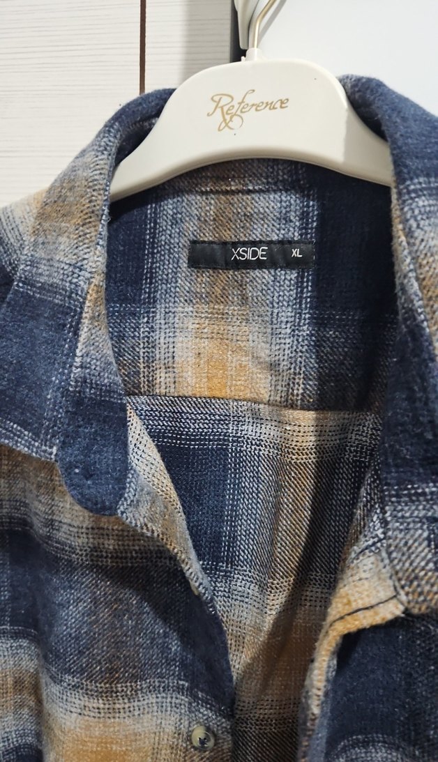 Düğmeli, Uzun Kollu Erkek Gömlek - Görsel 2