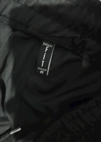 Siyah  Rahat Kesim eşofman - Görsel 3