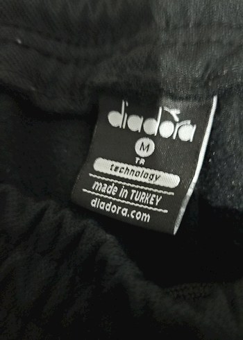 Erkek Siyah Spor Diadora Eşofman Altı - Görsel 3