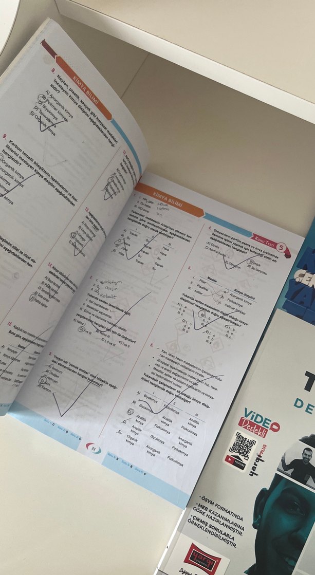 TYT Kimya ve Türkçe Ders Notları Seti - Görsel 2