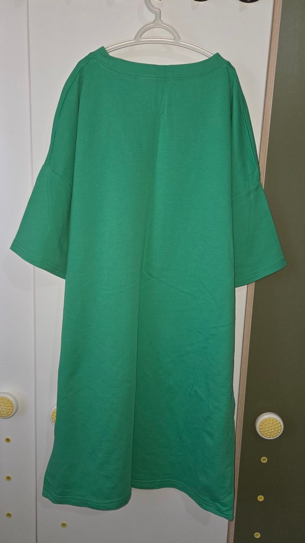 Yeşil Mickey Baskılı Hamile Tişörtü - Görsel 2