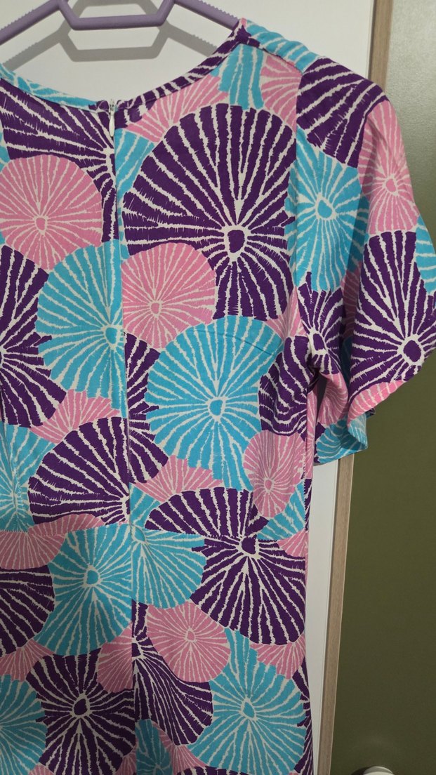 Bohem V Yaka Uzun yazlık Elbise - Görsel 5