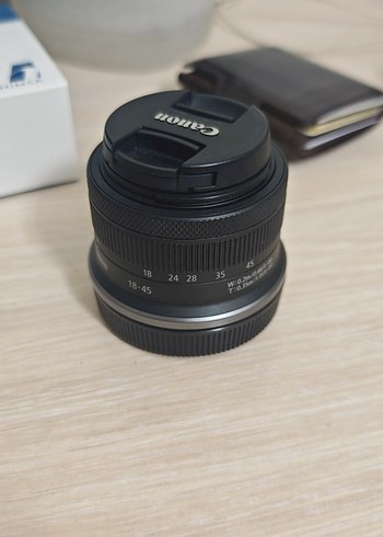 Canon 18 45mm Siyah Kompakt Zoom Lens