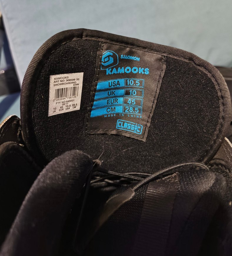 Salomon Kamooks Kayak Botu Velcro Bantlı - Görsel 5