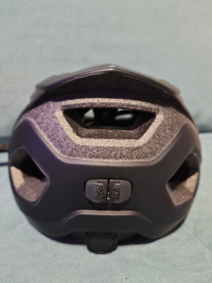 Siyah Van Rysel Biker Kask Velcro Bantlı M beden - Görsel 5