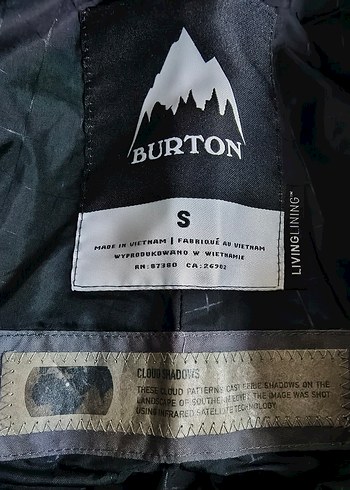 Burton Erkek Gri Kamuflaj Desenli Kayak Pantolonu - Görsel 5