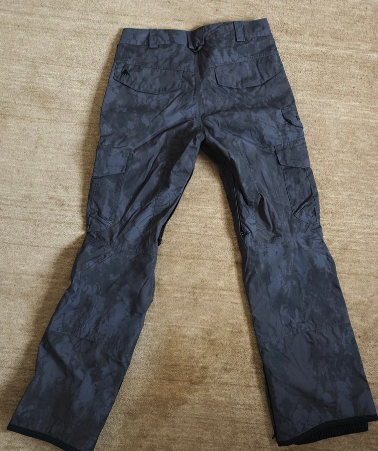 Burton Erkek Gri Kamuflaj Desenli Kayak Pantolonu - Görsel 2