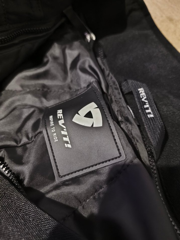 REVIT Siyah Biker Tarzı Erkek Pantolon - Görsel 3