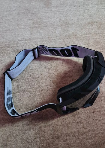 Gri Erkek Kayak-Motor Gözlüğü Tokalı - Görsel 2