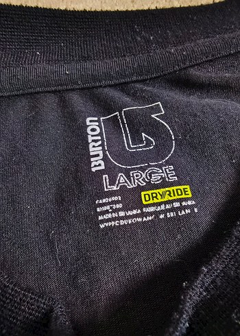 Burton Erkek Lacivert Baskılı Uzun Kollu Tişört - Görsel 7