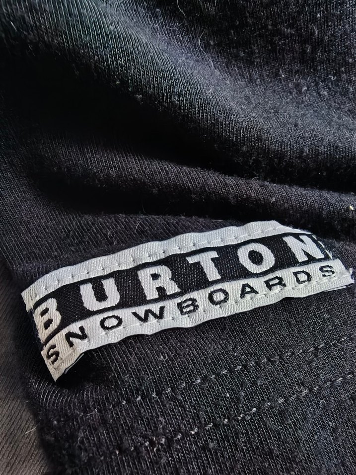 Burton Erkek Lacivert Baskılı Uzun Kollu Tişört - Görsel 5