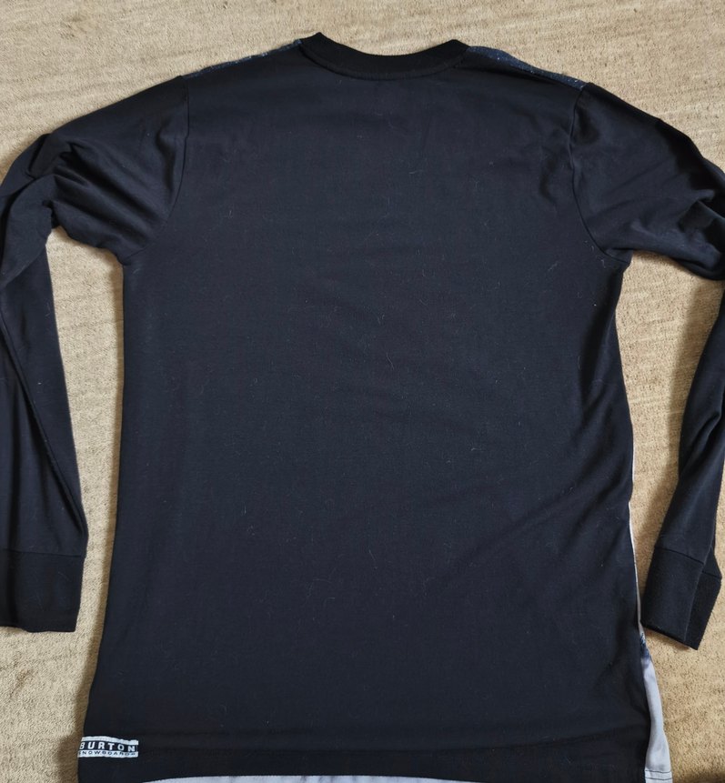 Burton Erkek Lacivert Baskılı Uzun Kollu Tişört - Görsel 2