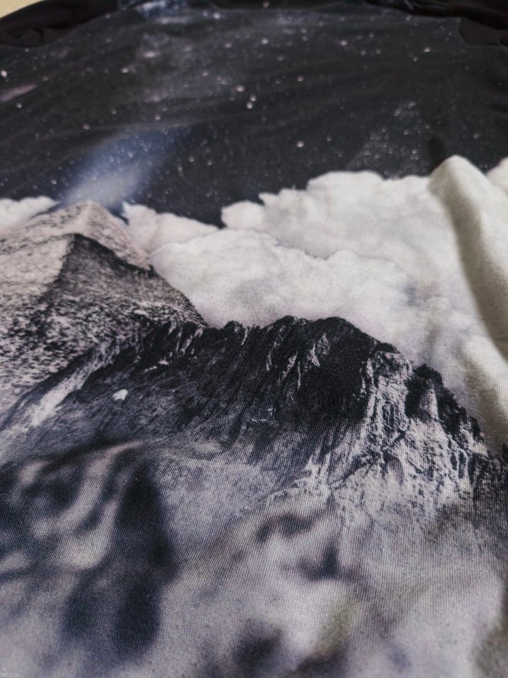 Burton Erkek Lacivert Baskılı Uzun Kollu Tişört - Görsel 4