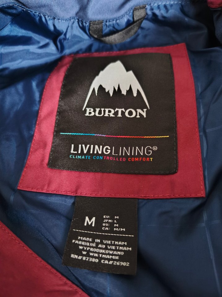 Bordo Burton Erkek Kayak Montu - Görsel 4