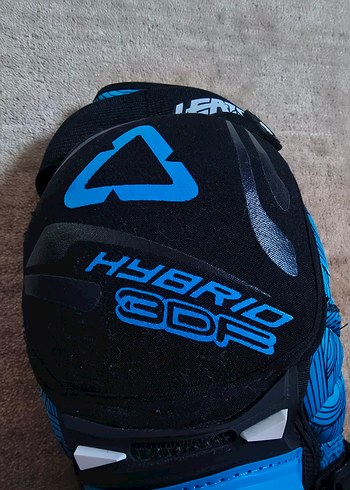 Leatt 3DF HYBRID ext siyah-mavi dizlik - Görsel 4