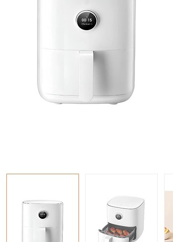 Beyaz Dijital Havalı Fritöz - Görsel 3