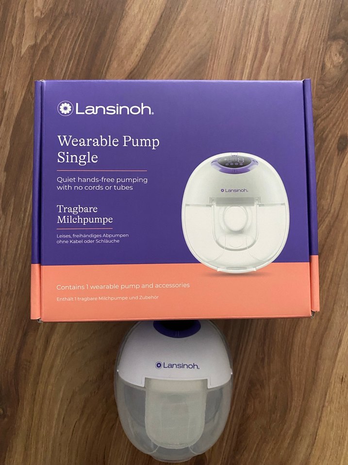 Lansinoh otomatik Tekli Taşınabilir Göğüs Pompası - Görsel 2
