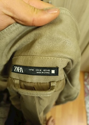 Kahverengi Süet Erkek Deri Ceket - Görsel 4