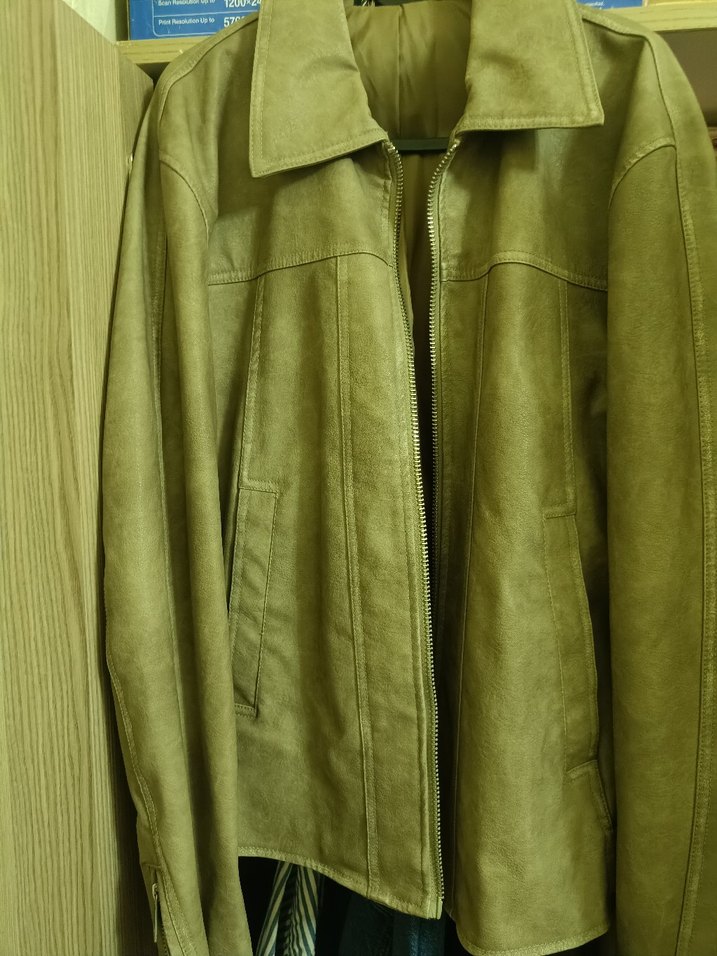 Kahverengi Süet Erkek Deri Ceket - Görsel 2