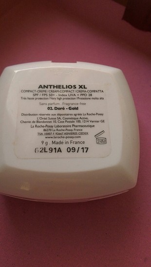 l Beden La Roche-Posay Anthelios XL Compact Spf 50+ 02 Gold Güneş Koruyu