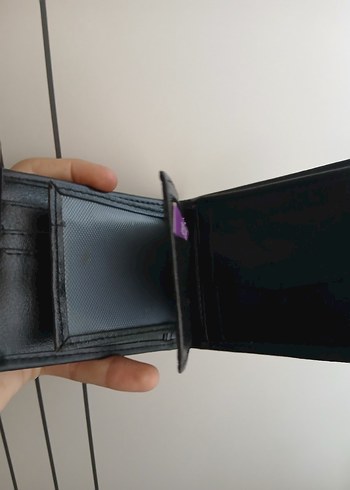 Siyah Minimalist Erkek Cüzdanı - Görsel 4