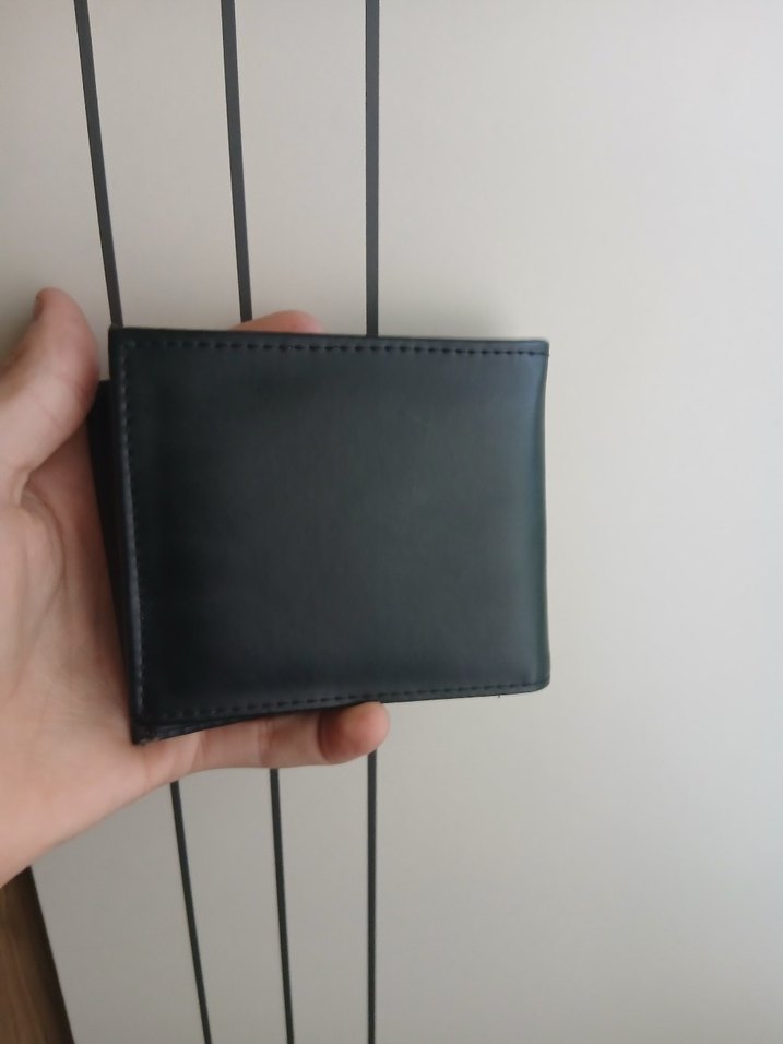 Siyah Minimalist Erkek Cüzdanı - Görsel 3